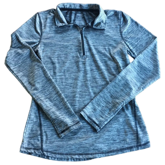 Danskin Now Tops - Danskin  Now semi-fitted zip up